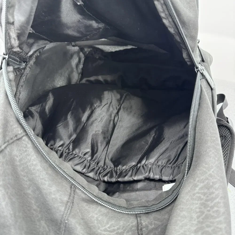 Jordan Backpack Mens Large Black Jumpman Laptop Padded Straps Sports Travel Bag - Picture 3 of 9